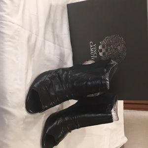Vince Camuto.  Black.  Never worn.   Shoe bootie.